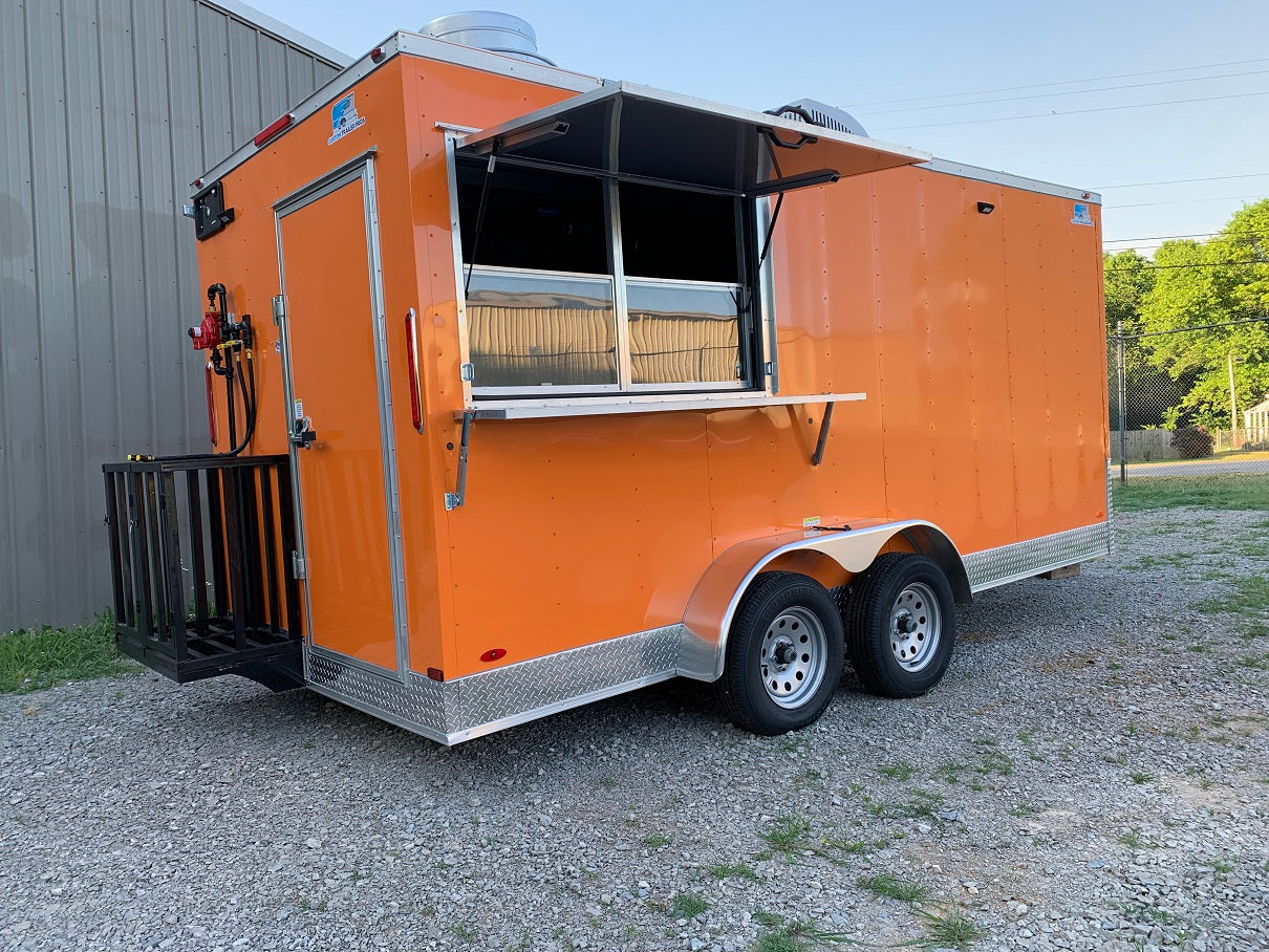 "The Food Dealer" Fully Equippped Food trailer (Multi-color)