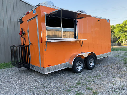 "The Food Dealer" Fully Equippped Food trailer (Multi-color)