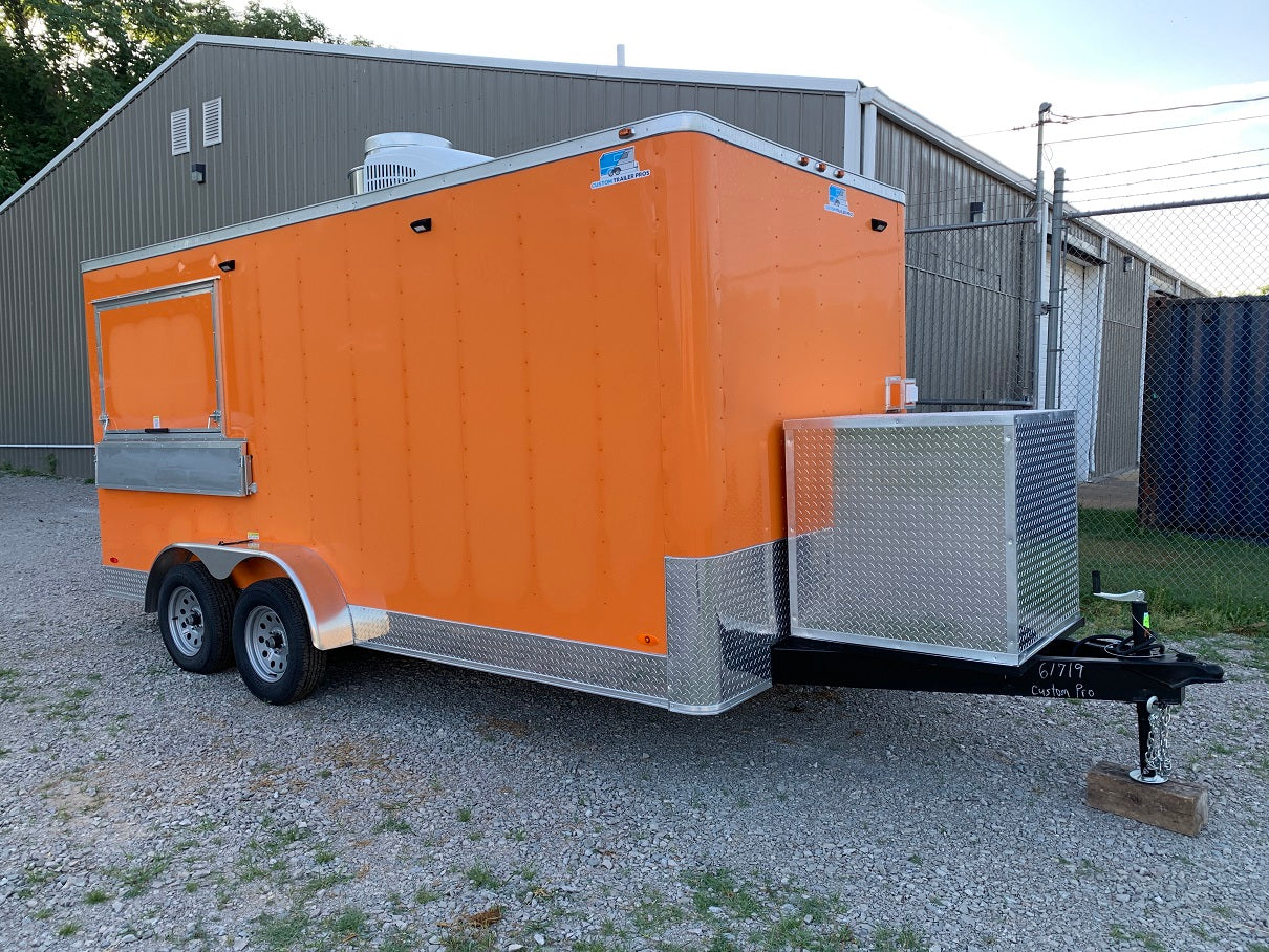 "The Food Dealer" Fully Equippped Food trailer (Multi-color)