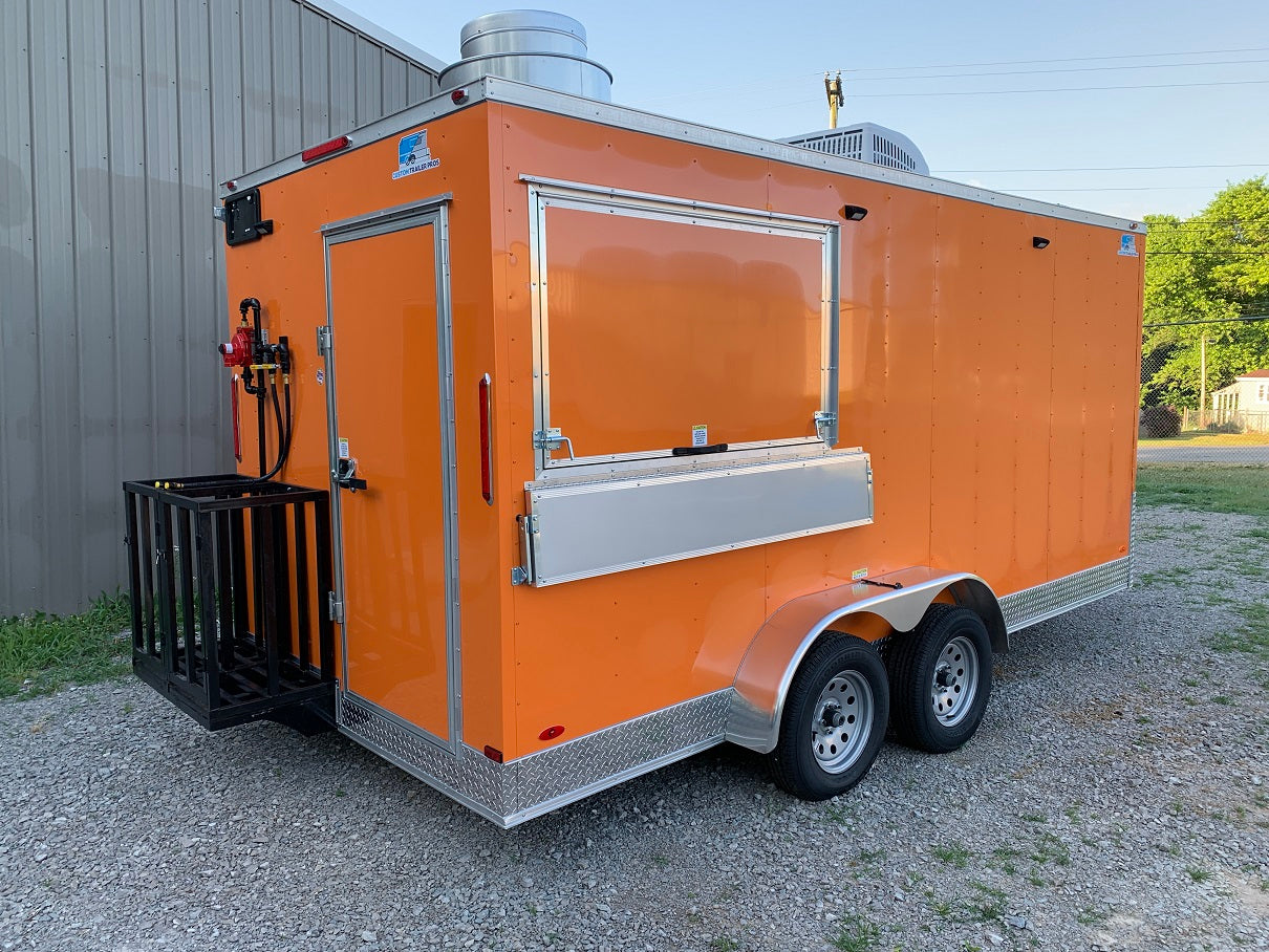 "The Food Dealer" Fully Equippped Food trailer (Multi-color)
