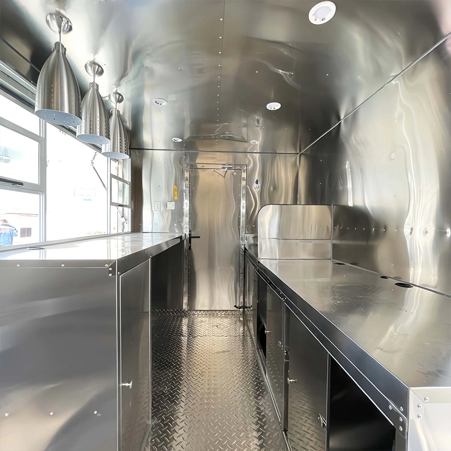 Free USA Delivery: Food Trailer (BBQ, Pizza, Ice Cream, Street Food, Catering Business)
