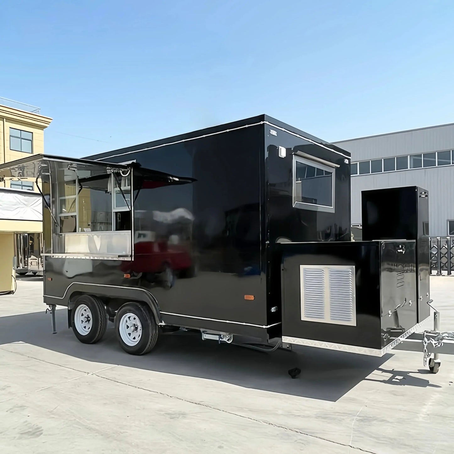 Free USA Delivery: Food Trailer (BBQ, Pizza, Ice Cream, Street Food, Catering Business)