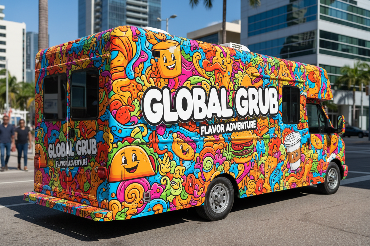 Full Vibrant Vinyl Wrap